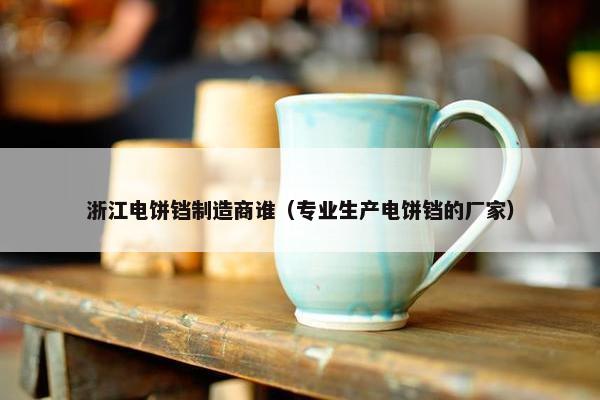浙江电饼铛制造商谁（专业生产电饼铛的厂家）