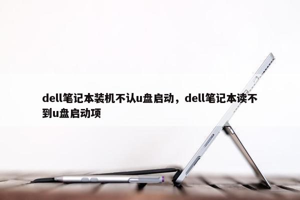 dell笔记本装机不认u盘启动，dell笔记本读不到u盘启动项