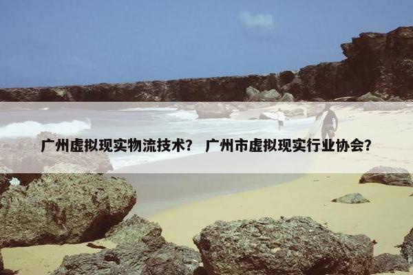 广州虚拟现实物流技术？ 广州市虚拟现实行业协会？