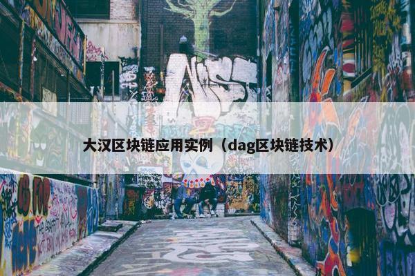 大汉区块链应用实例（dag区块链技术）