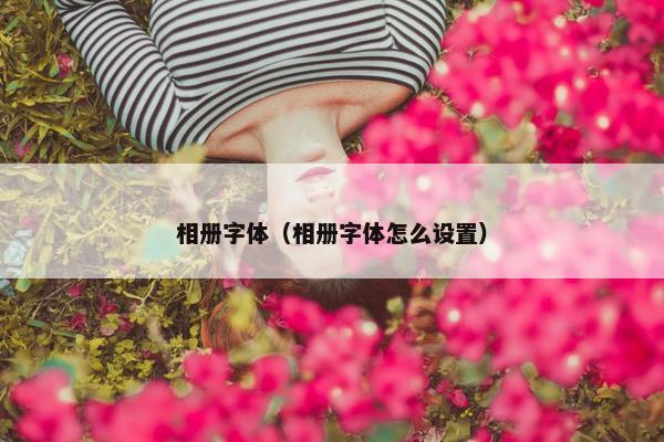 相册字体（相册字体怎么设置）