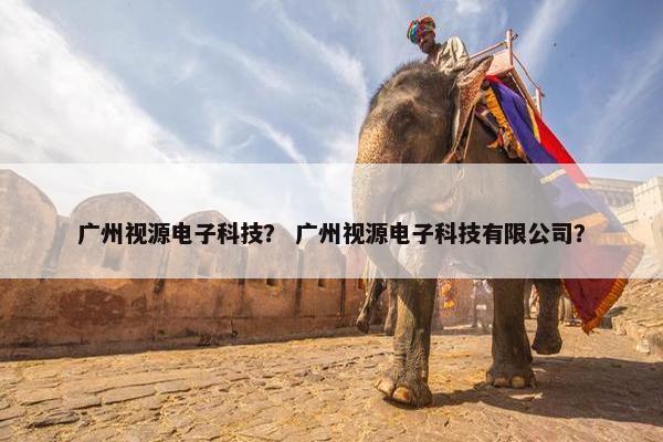广州视源电子科技？ 广州视源电子科技有限公司？