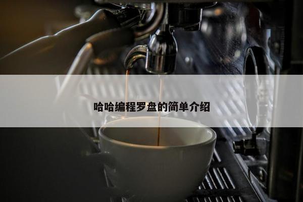 哈哈编程罗盘的简单介绍