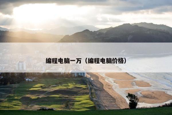 编程电脑一万（编程电脑价格）