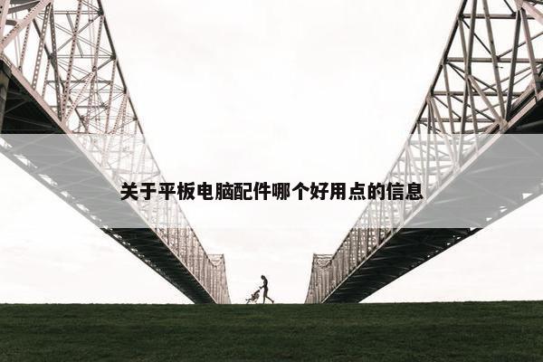 关于平板电脑配件哪个好用点的信息