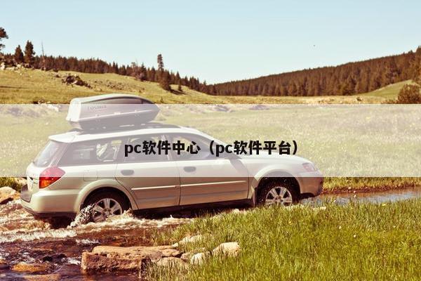 pc软件中心（pc软件平台）
