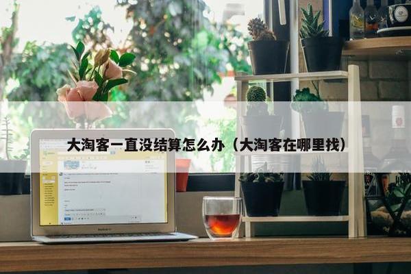 大淘客一直没结算怎么办（大淘客在哪里找）