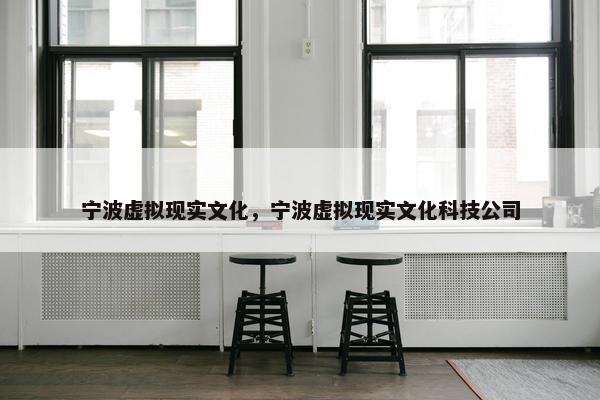 宁波虚拟现实文化，宁波虚拟现实文化科技公司