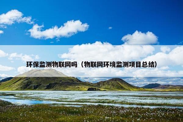 环保监测物联网吗（物联网环境监测项目总结）