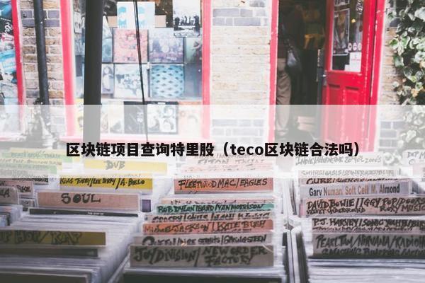 区块链项目查询特里股（teco区块链合法吗）