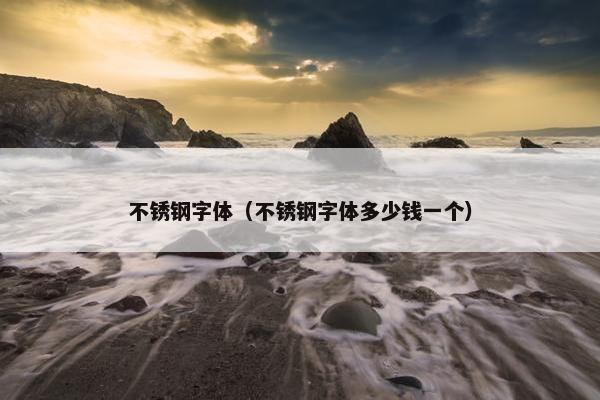 不锈钢字体（不锈钢字体多少钱一个）