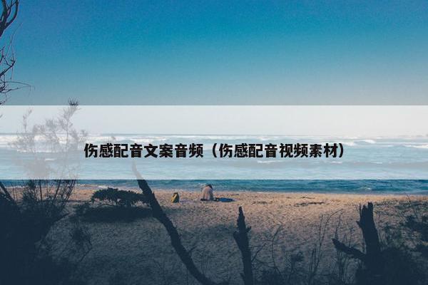伤感配音文案音频（伤感配音视频素材）
