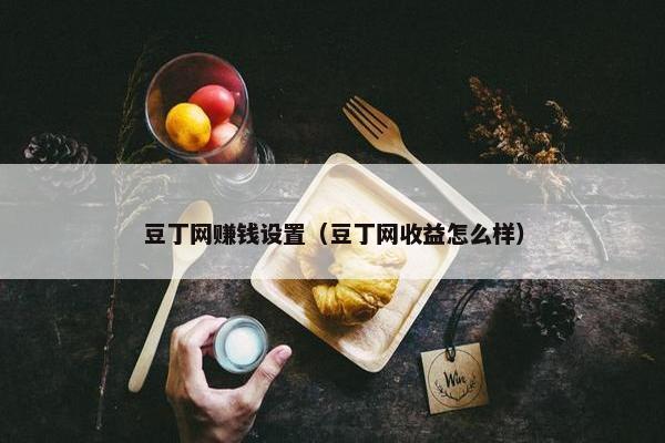 豆丁网赚钱设置（豆丁网收益怎么样）