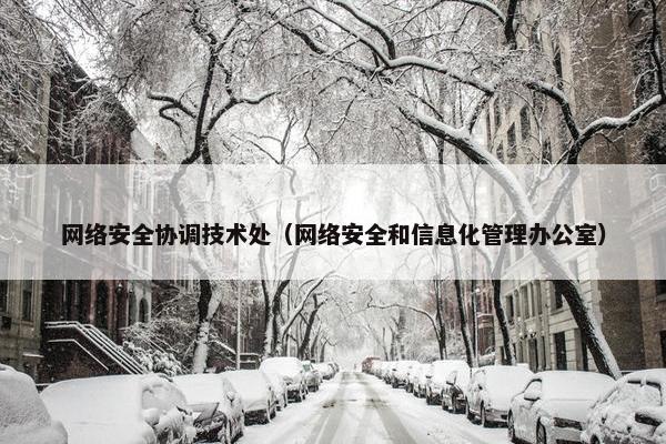 网络安全协调技术处（网络安全和信息化管理办公室）