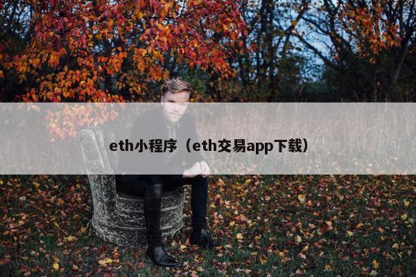 eth小程序（eth交易app下载）