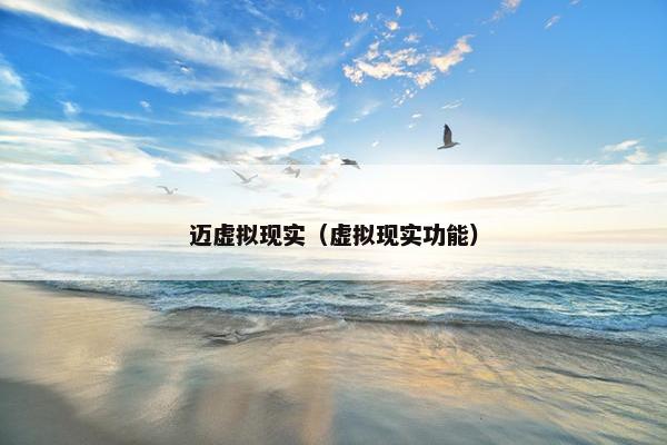 迈虚拟现实（虚拟现实功能）