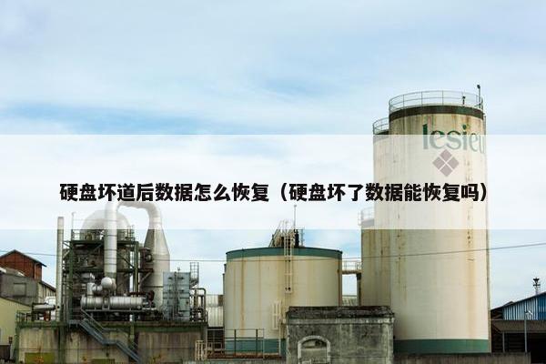 硬盘坏道后数据怎么恢复（硬盘坏了数据能恢复吗）