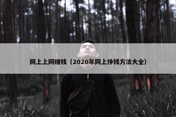 网上上网赚钱（2020年网上挣钱方法大全）