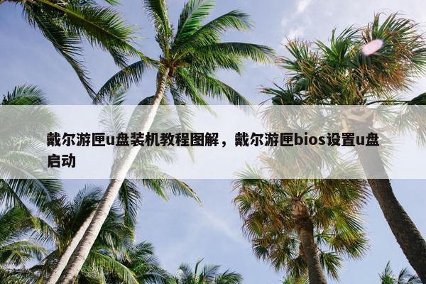 戴尔游匣u盘装机教程图解，戴尔游匣bios设置u盘启动