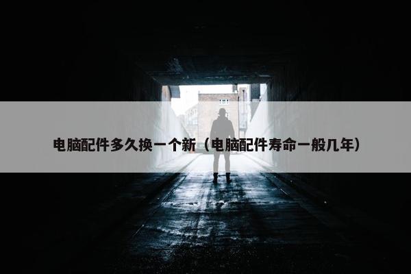 电脑配件多久换一个新（电脑配件寿命一般几年）
