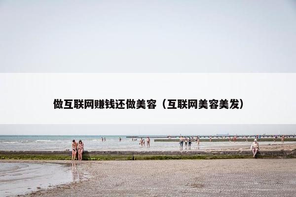 做互联网赚钱还做美容（互联网美容美发）
