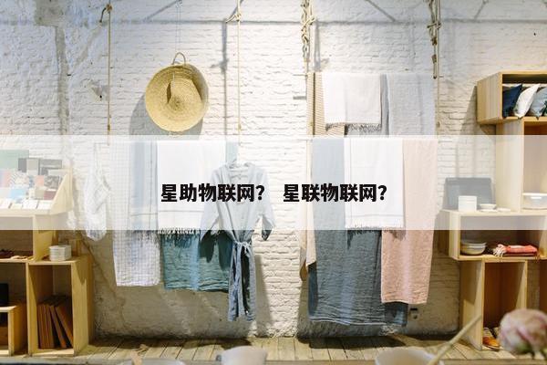 星助物联网？ 星联物联网？