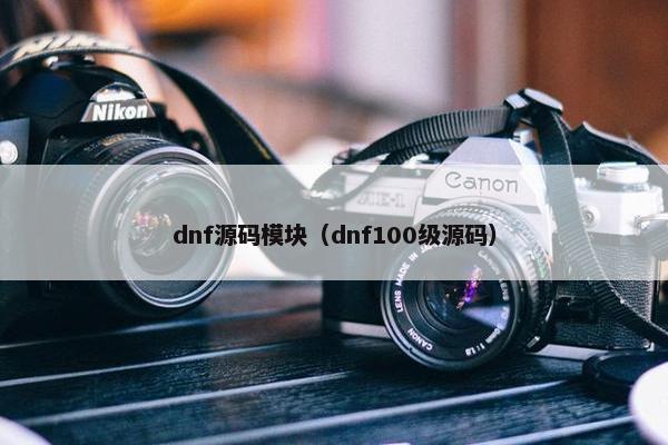 dnf源码模块（dnf100级源码）