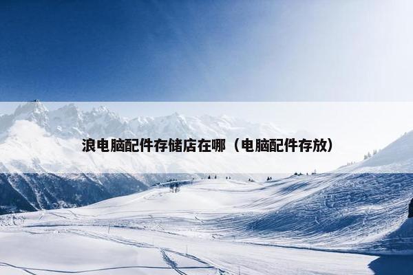 浪电脑配件存储店在哪（电脑配件存放）
