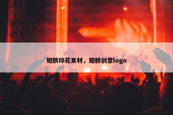 翅膀印花素材，翅膀创意logo