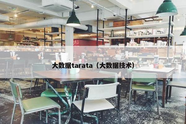 大数据tarata（大数据技术）