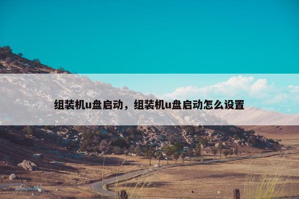 组装机u盘启动，组装机u盘启动怎么设置