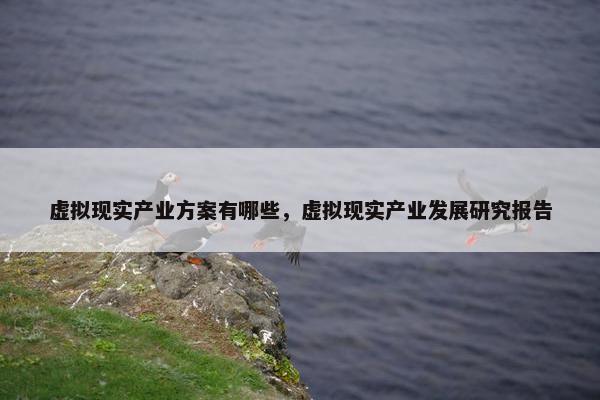 虚拟现实产业方案有哪些，虚拟现实产业发展研究报告