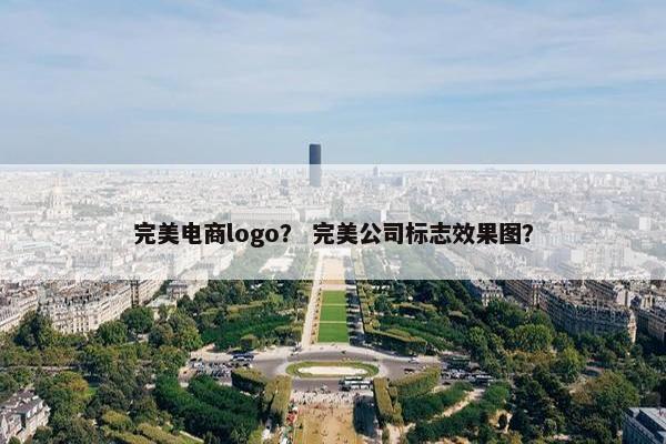 完美电商logo？ 完美公司标志效果图？