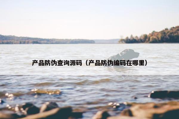 产品防伪查询源码（产品防伪编码在哪里）