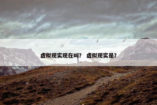 虚拟现实现在叫？ 虚拟现实是？