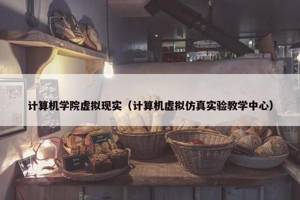 计算机学院虚拟现实（计算机虚拟仿真实验教学中心）