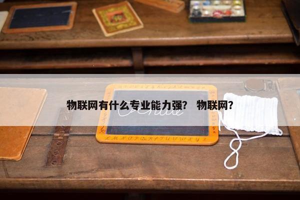 物联网有什么专业能力强？ 物联网？