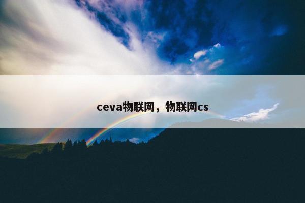 ceva物联网，物联网cs