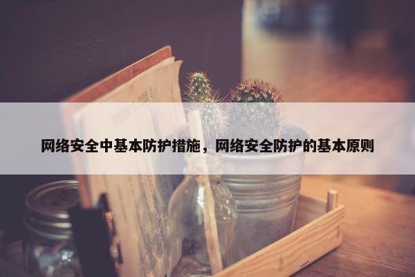 网络安全中基本防护措施，网络安全防护的基本原则