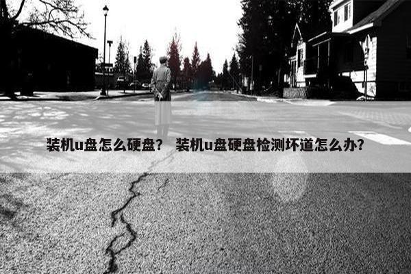 装机u盘怎么硬盘？ 装机u盘硬盘检测坏道怎么办？
