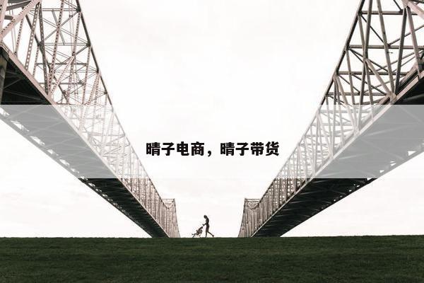 晴子电商，晴子带货