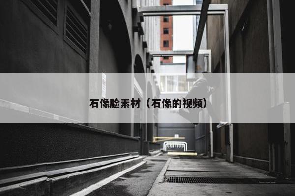 石像脸素材（石像的视频）