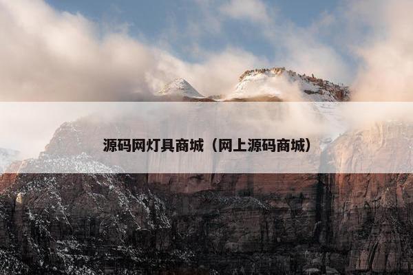 源码网灯具商城（网上源码商城）
