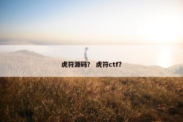 虎符源码？ 虎符ctf？