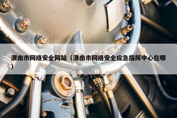 渭南市网络安全网站（渭南市网络安全应急指挥中心在哪）