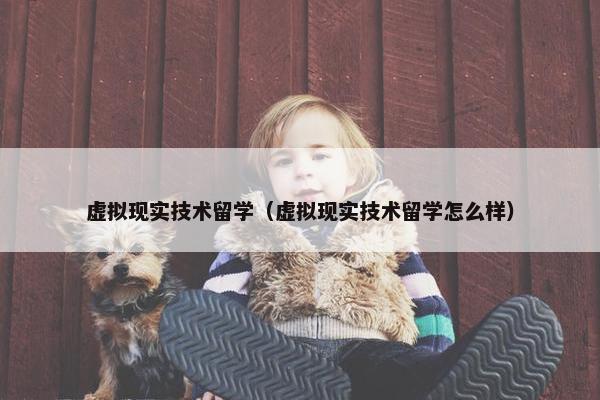 虚拟现实技术留学（虚拟现实技术留学怎么样）
