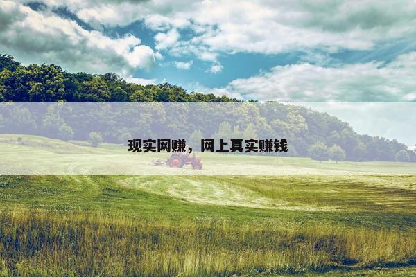 现实网赚，网上真实赚钱