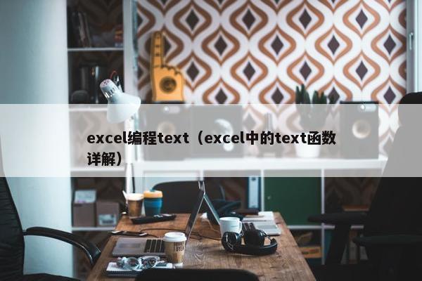 excel编程text（excel中的text函数详解）