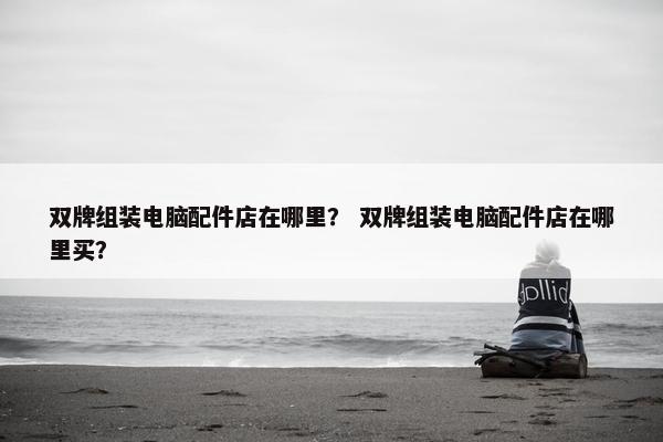 双牌组装电脑配件店在哪里？ 双牌组装电脑配件店在哪里买？
