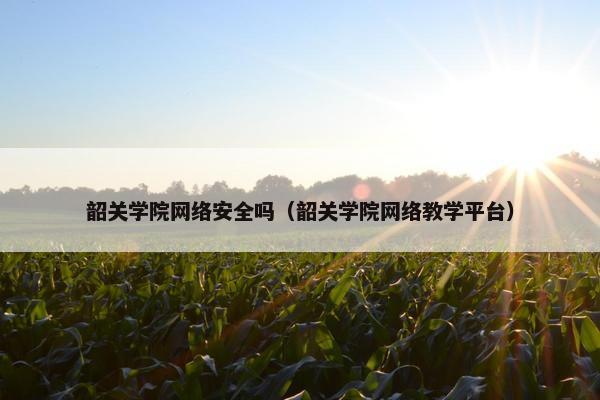 韶关学院网络安全吗（韶关学院网络教学平台）
